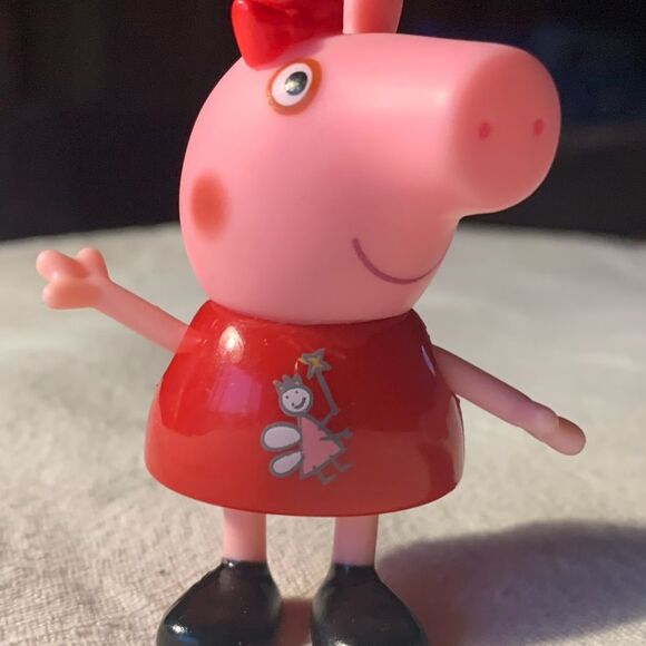 Peppa Pig & Friends Main Character Peppa Figure Replacement Cubicle Dashboard - Picture 2 of 6